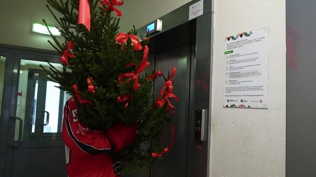 Акция «Елки на дом» ХК «АВТОМОБИЛИСТ»