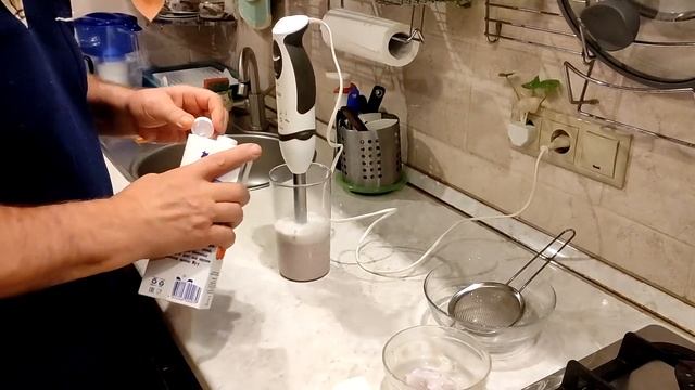 Кокосово-молочный коктейль ,безалкогольный