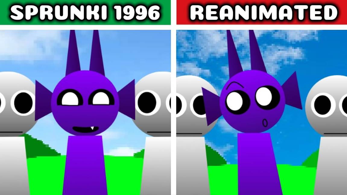 INCREDIBOX SPRUNKI 😄 | 1996 VS REANIMATED 🎵 | КТО ЛУЧШЕ? 😱🔥