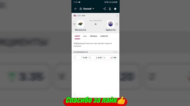 Баффало - Каролина / Миннесота - Эдмонтон | Прогноз на м?