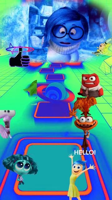 O5Y-_SdvQMI - Inside out 2 Ep 4 Tiles Hop SpongeBob theme song #insideout2 #tileshopshorts #fascinat