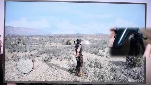 ЗАПУСТИЛ Red Dead Redemption на PS3 в 2025 году. 4К телевизор 65" Gameplay