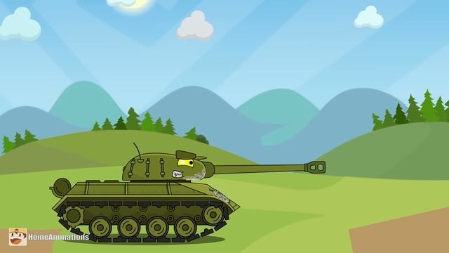 HomeAnimations – Мультики про танки  Механизм заряжания - Мультики про танки