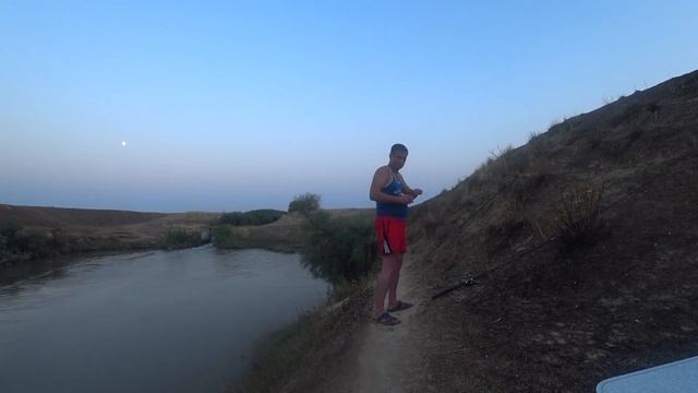 Рыбалка на реке Кума. Ставропольский край. Не клюёт. Сильная жара.