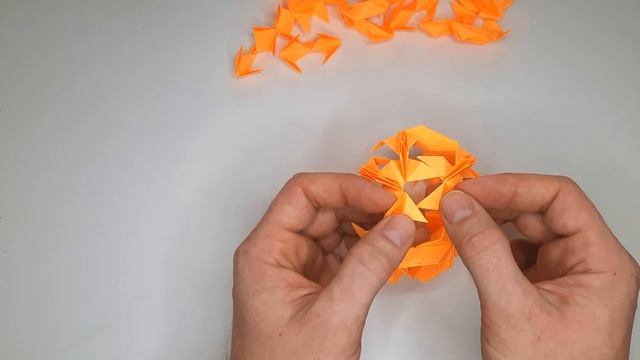 Как сделать шар из бумаги