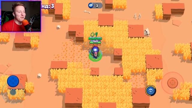 Поззи ИГРАЮ С ЛОЛОЛОШКОЙ НА 500 КУБКАХ В BRAWL STARS
