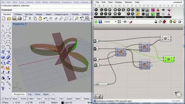 2.2 Extracting ribs from host surface - ThinkParametric