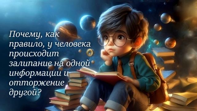 Почему происходит залипание на одной информации и отторжение другой