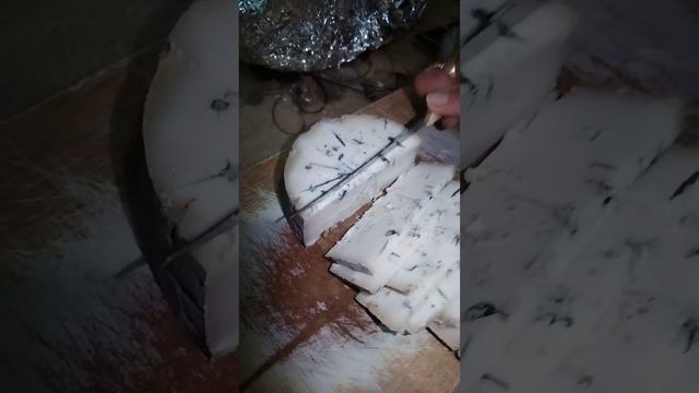 Домашняя Горгонзола из козьего молока. Зрелость 2 меся