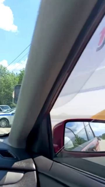 Авария с автобусом в посёлке Ждановский Нижегородской области