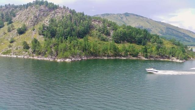 Прогулка на катере по Бухтарминскому водохранилищу