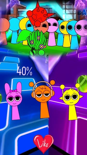 OWgZnuTNRxs - Sprunki ep30 Tiles Hop Incredibox Sprunki song cover #tileshopshorts #sprunki