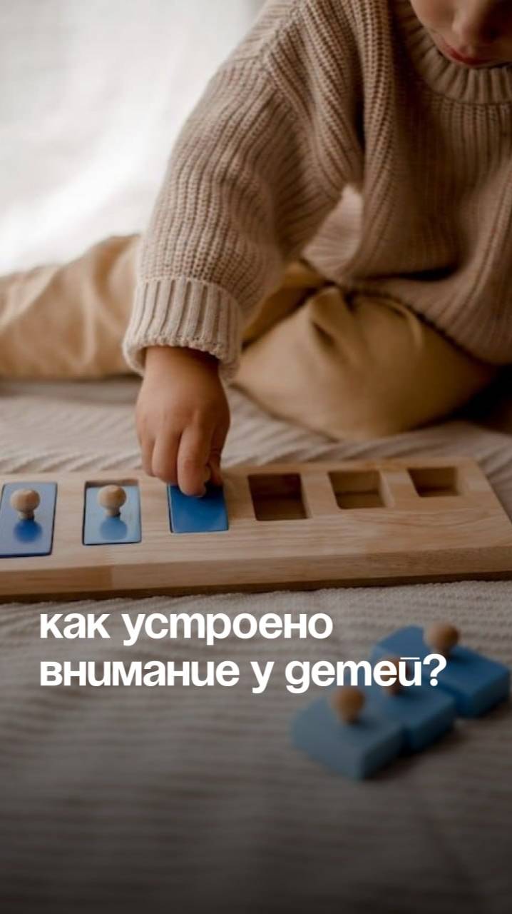 Как устроено внимание у детей?