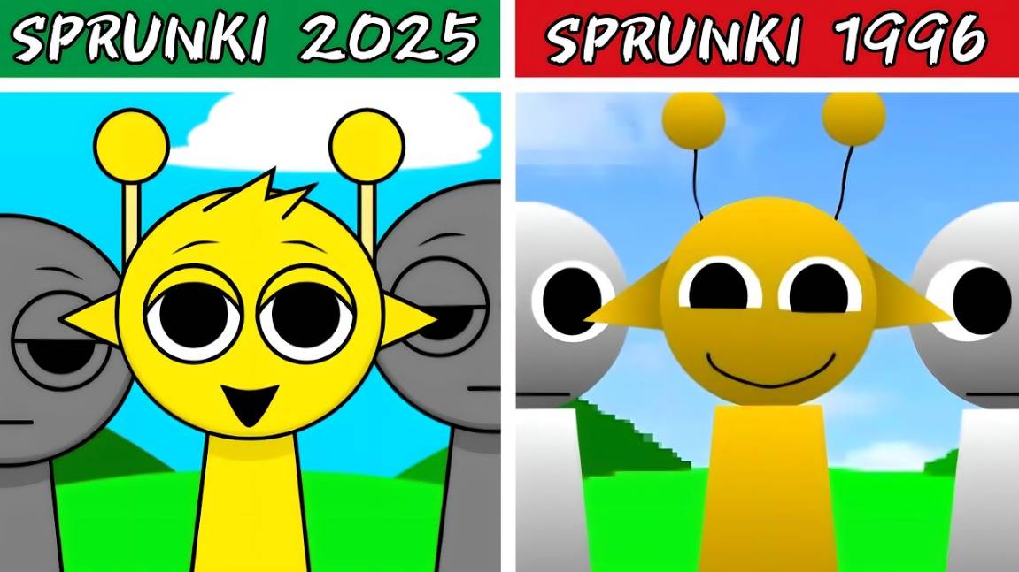 INCREDIBOX SPRUNKI 😎 | 2025 VS 1996 🎶 | НОВЫЙ VS СТАРЫЙ ВАЙБ! 🔥🚀