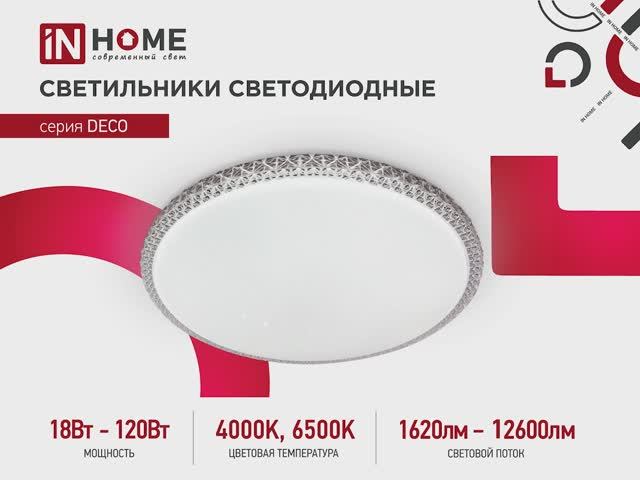 Светильники Светодиодные серии DECO