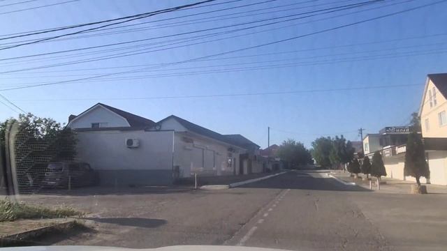 дорога на Бугазскую косу станица Благовещенска