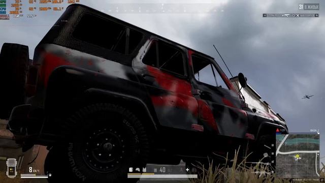 FPS test PUBG i7 8700k OC 5.1 Ghz + rtx 3050 8gb