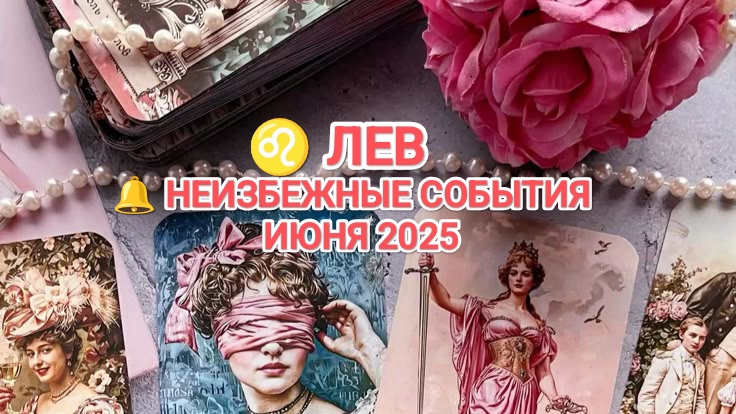 ♌ ЛЕВ 🔔 КАКИЕ НЕИЗБЕЖНЫЕ СОБЫТИЯ ВАС ОЖИДАЮТ В ИЮНЕ 2025