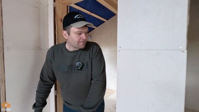 Каркасный дом 6х7.5м с террасой. Обзор построенного дома в КП 7 озёр Тюмень