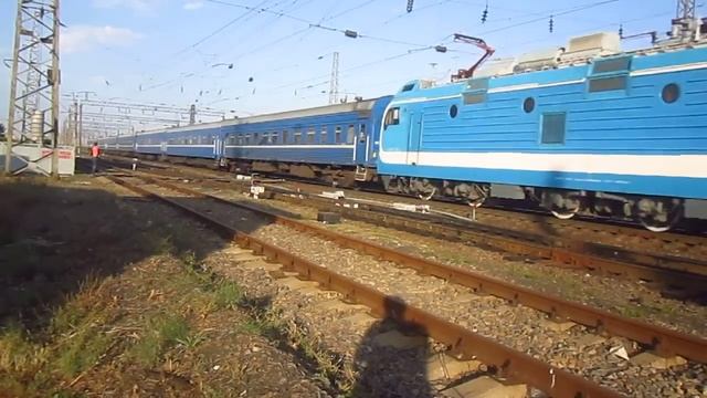 Электровоз ЭП1М-688 с поездом №445 Минеральные Воды-Минс?