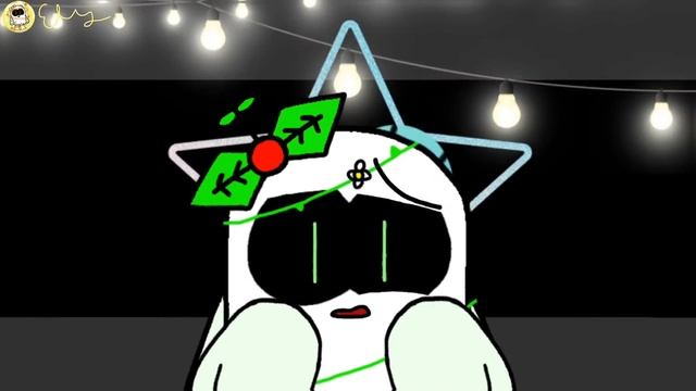 РАНЬШЕ 3ДЕСЬ БЫЛ МАТ animation meme spooky month star lights au