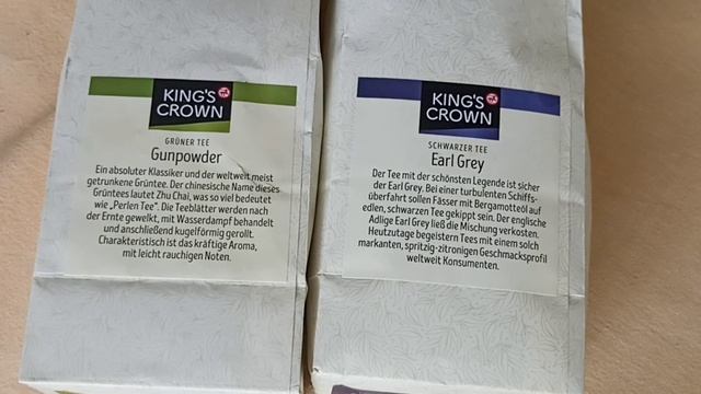 Чай в Германии.☕ Ароматный и рассыпной. Продукты в маг