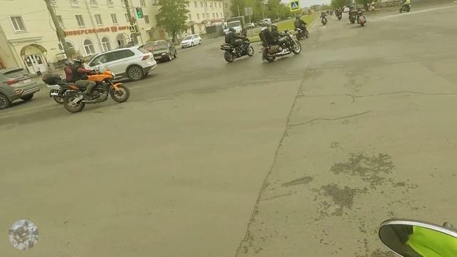 Открытие мотосезона 2024. Маршал колонны (Opening of the 2024 motose