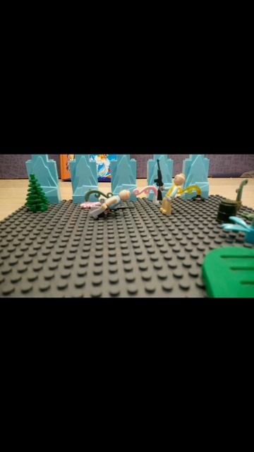 Lego анимация борьба # делала сестра