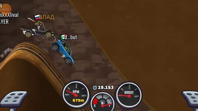 Hill Climb Racing 2 Миля шахтёра. Суперкар. Прижим на 3 ставить надо было