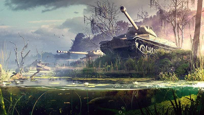 Играем в World of Tanks Blitz / WOT / Блитс / Танки