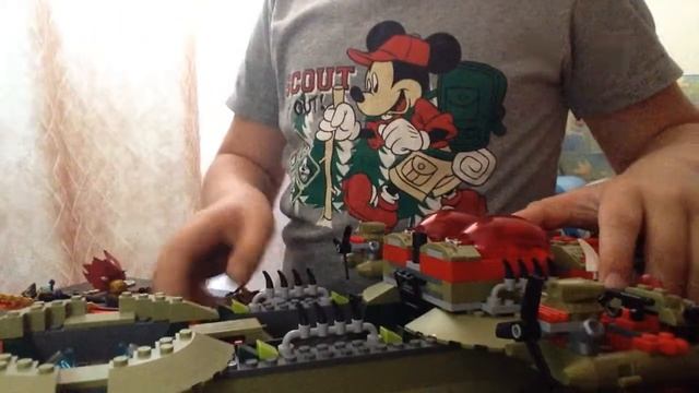 Lego Chima . Набор парусник Крагера . описание
