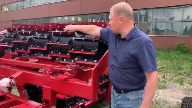 Каток измельчитель пожнивных остатков КИПО-6 (шахматный порядок ножей)