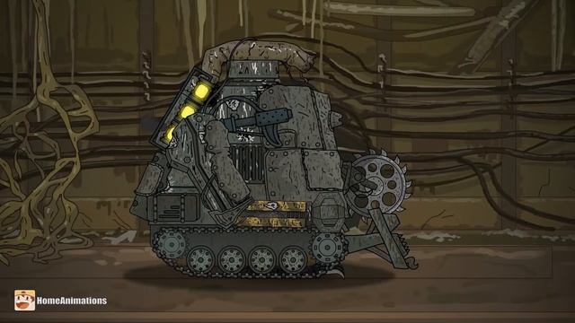 HomeAnimations – Мультики про танки  Воспоминания Левиафана - Мультики про танки