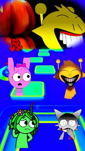 TV6Fw-m4At4 - Sprunki SIMON smiles Zoonomaly theme song Tiles Hop #tileshopshorts #sprunkiincredibox