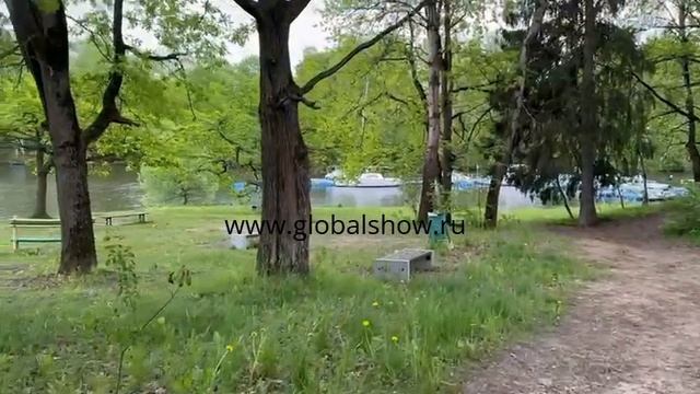 Беседка для мероприятий у воды  в Подмосковье