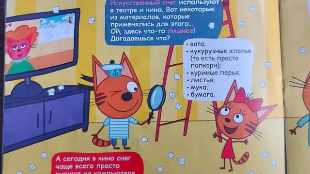 Три КОТА и СНЕЖИНКИ (4)