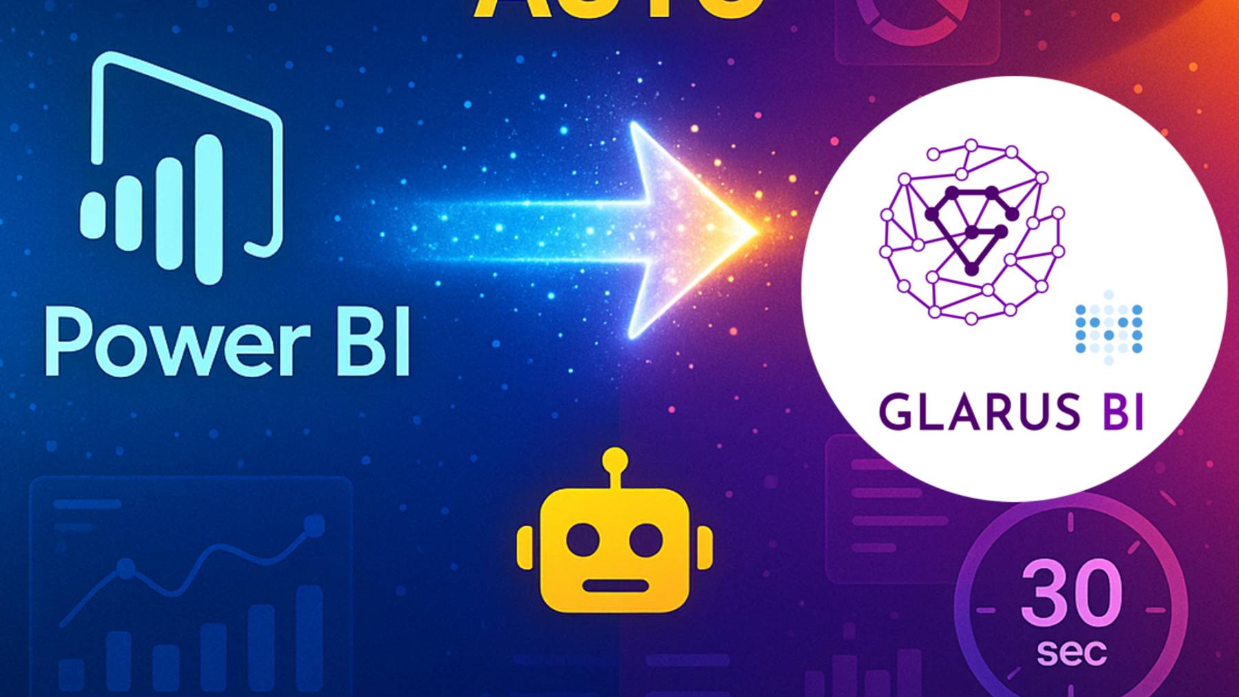 Автоматический перенос дашбордов из Power BI в Glarus BI