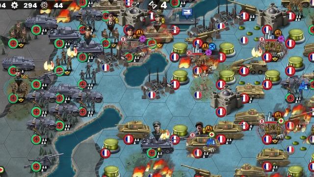 World Conqueror 4 прохождение Siege of Lille