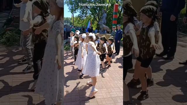 Воспитанники детского сада "Теремок" поздравили пограничников