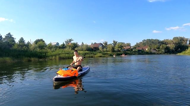 Сплавляемся по Уралу, SUP серфинг