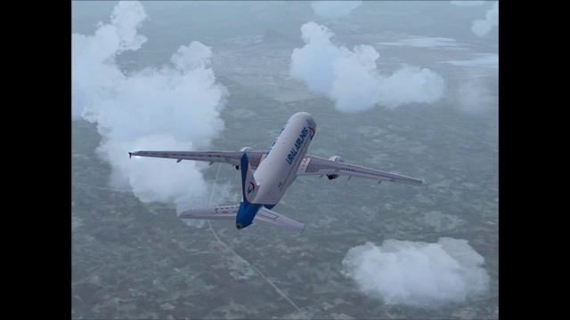 после долгого перерыва снова полёт в  FS2004 Нижний Новго