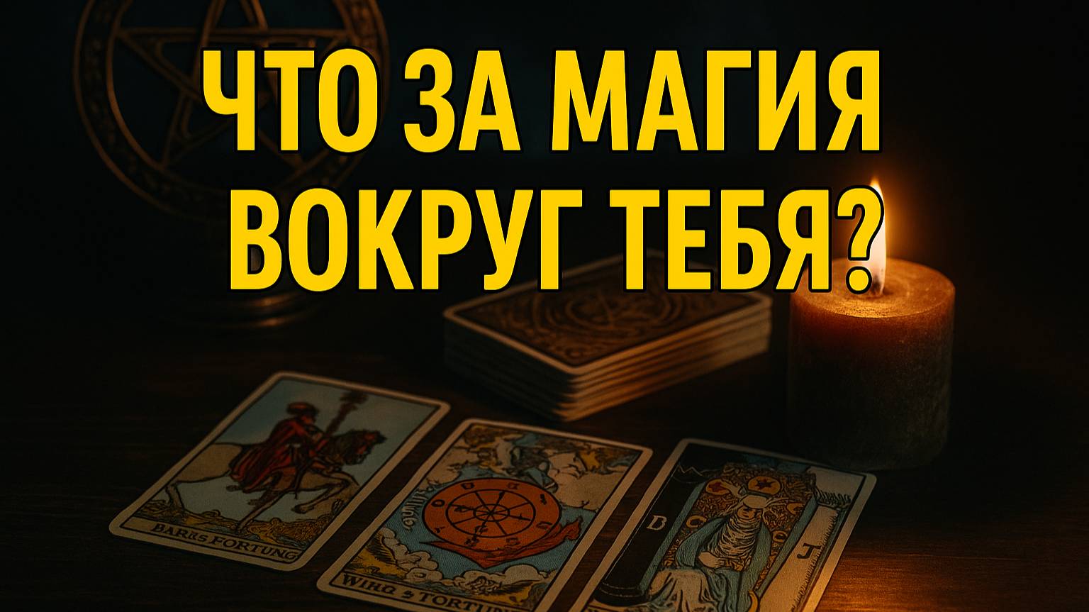 Что за магия творится? Карты Таро раскрывают скрытые силы вокруг тебя! 🔮