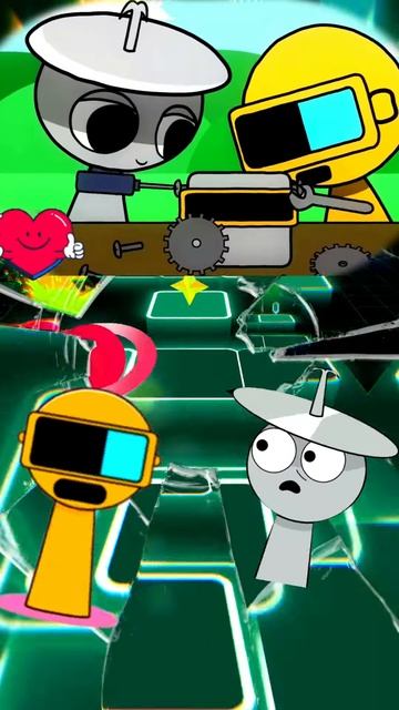 QJR_eb2Yn24 - Sprunki Tiles Hop Ep 5 dame tu cosita song #tileshopshorts #sprunki