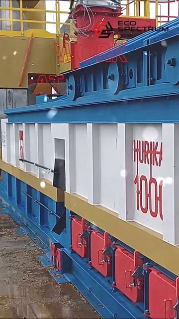 The HURIKAN 1000 Incinerator In Siberia. work at -60℃. Eco-friendly waste management