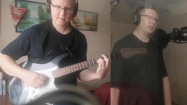 Черный кофе - Краски (кавер на электрогитаре)