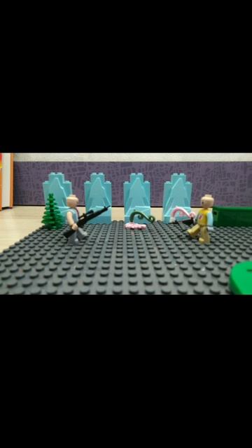 Lego анимация борьба # делала сестра