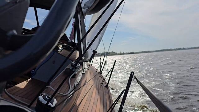 Рыбинске яхты. Проект R11.  Испытания на воде