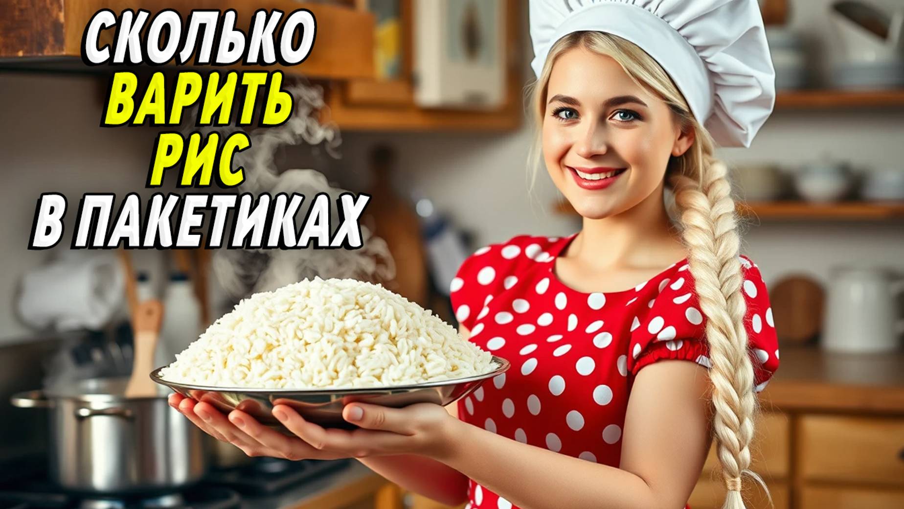 Сколько варить рис в пакетиках