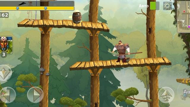 Мобильная игра Три Богатыря. Приключения РПГ