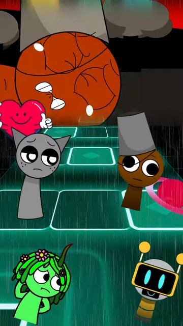 NvpCGxwYcqA - Incredibox Sprunki ep5 Zoonomaly theme song Tiles Hop #tileshopshorts #sprunkiincredib